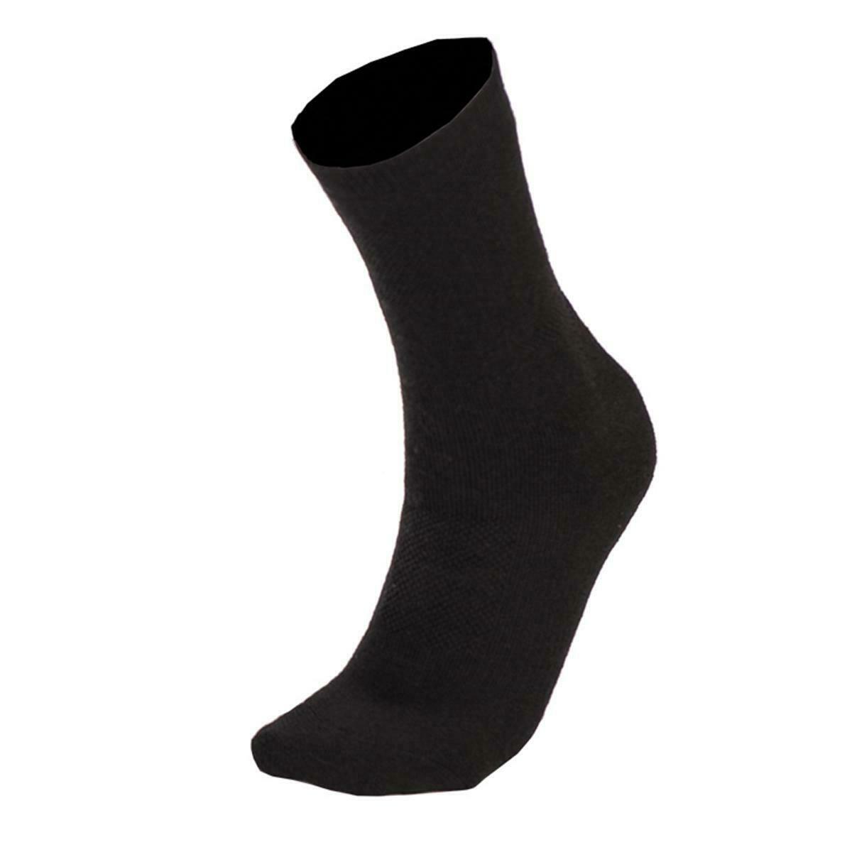 Mil-Tec Merino Reinforced Socks Black 2 Pack
