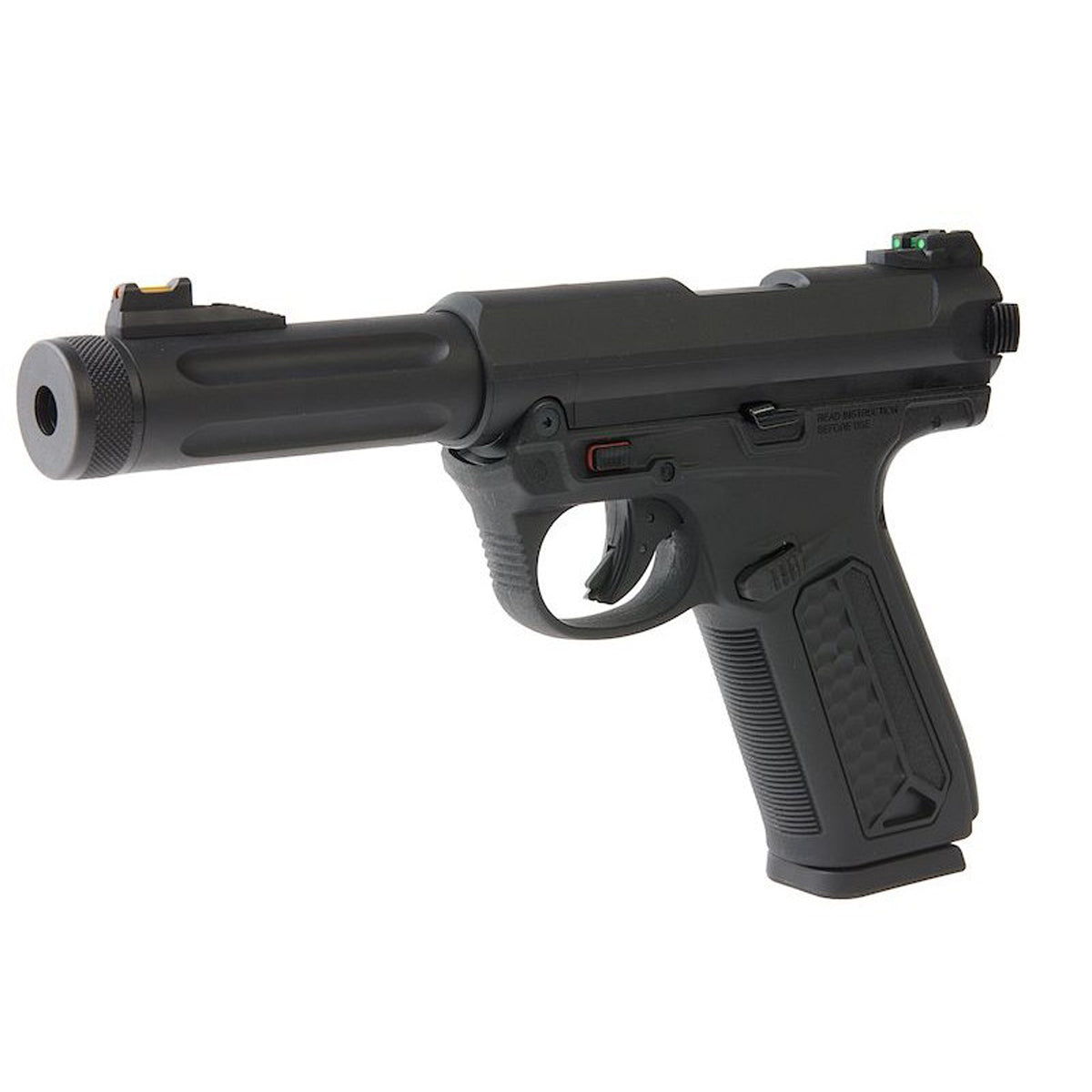 Action Army AAP-01 Assassin Airsoft Pistol GBB Black