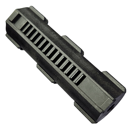 FPS ZERO-SHOCK Carbon Fiber Lightened Airsoft Piston Full Metal Teeth 