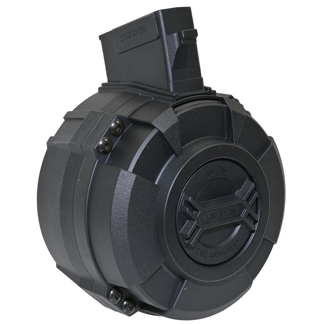 G&G RK47 Series Drum Magazine Black 2200rd 6mm bb