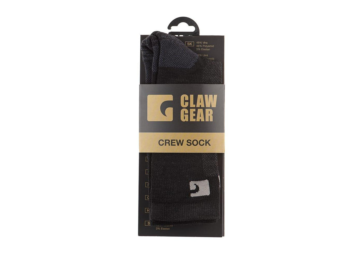 Claw Gear Merino Seamless Boot Socks Black