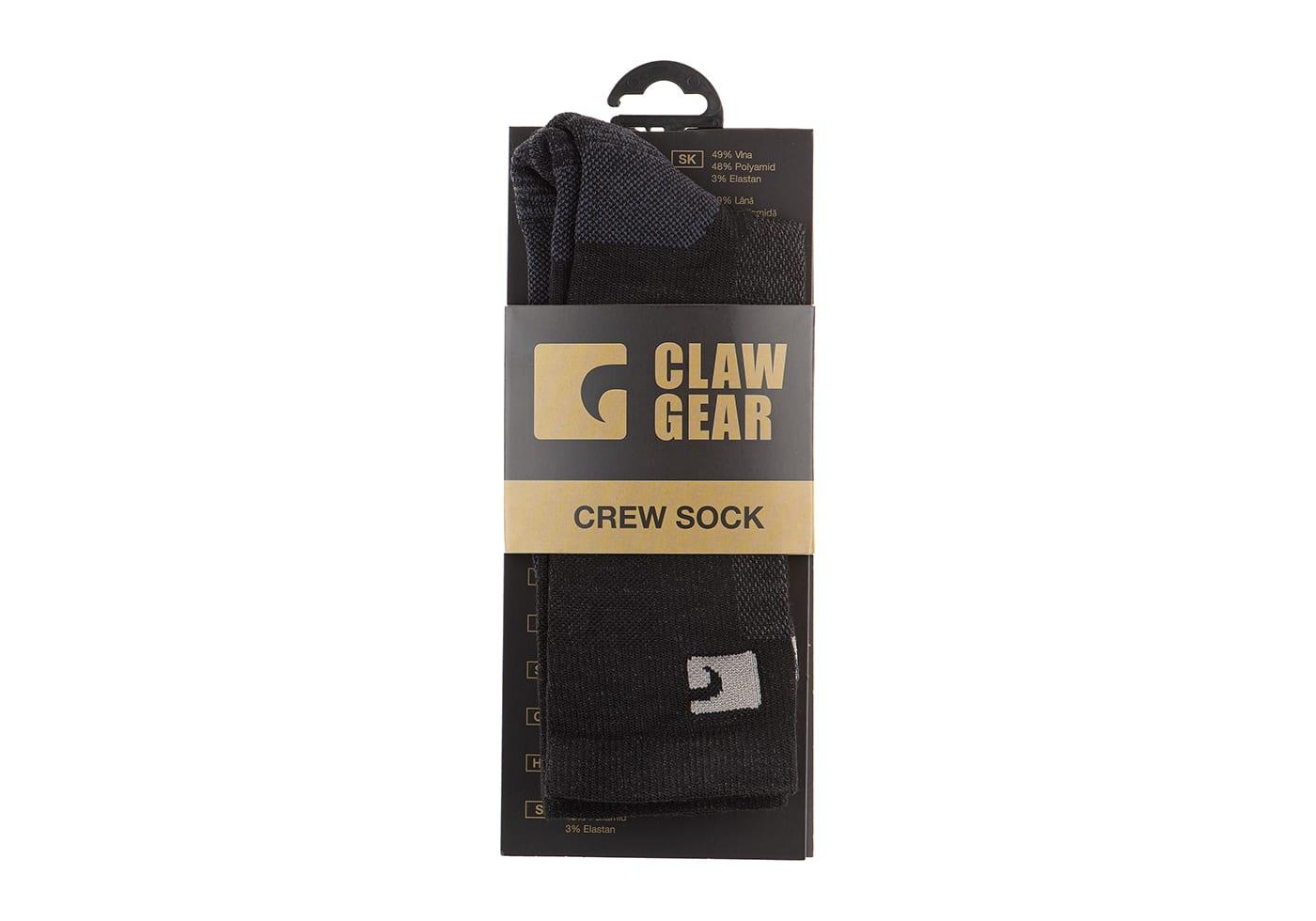 Claw Gear Merino Seamless Boot Socks Black