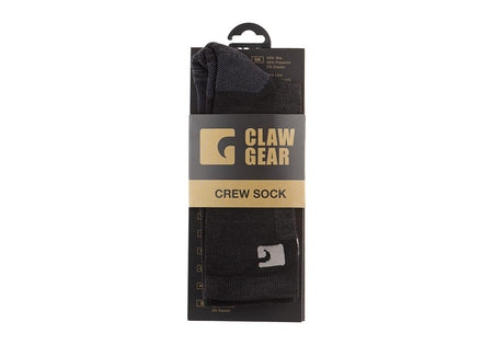Claw Gear Merino Seamless Boot Socks Black