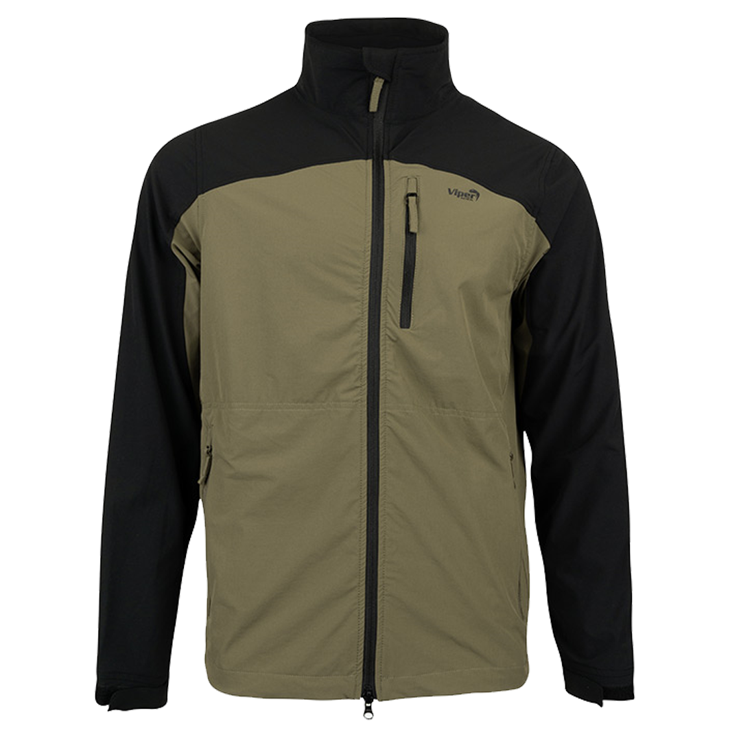 Viper Mens Lightweight Softshell Jacket Green