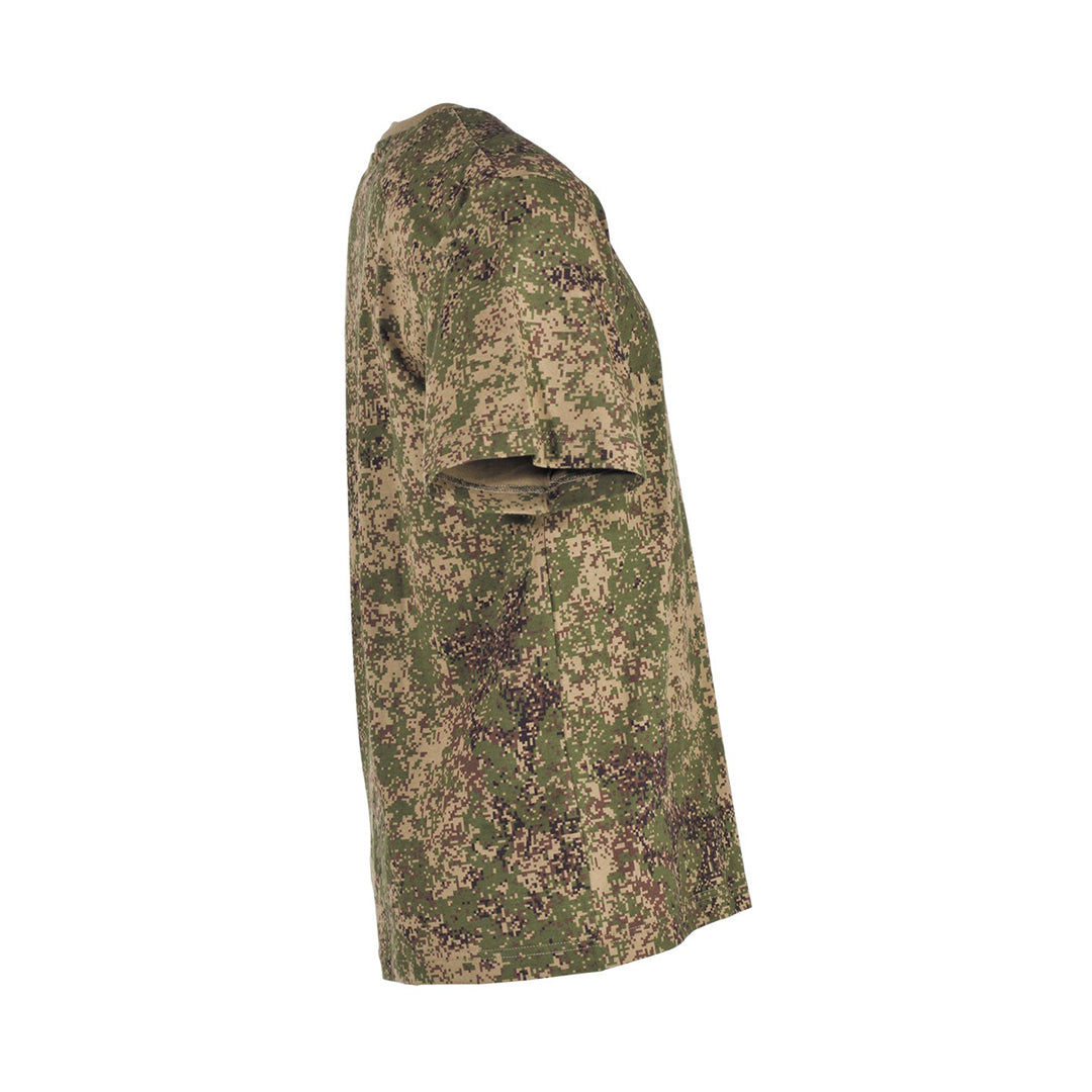 MFH US Mens T-Shirt Short-Sleeved Digi Flora Camo