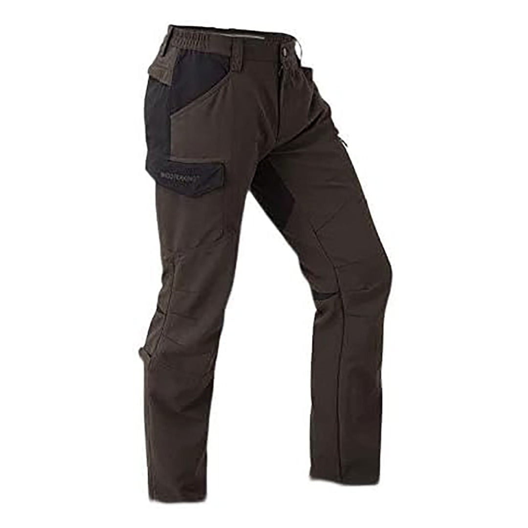Shooterking Mens Active Lite Cordura Trousers Brown Olive/Black