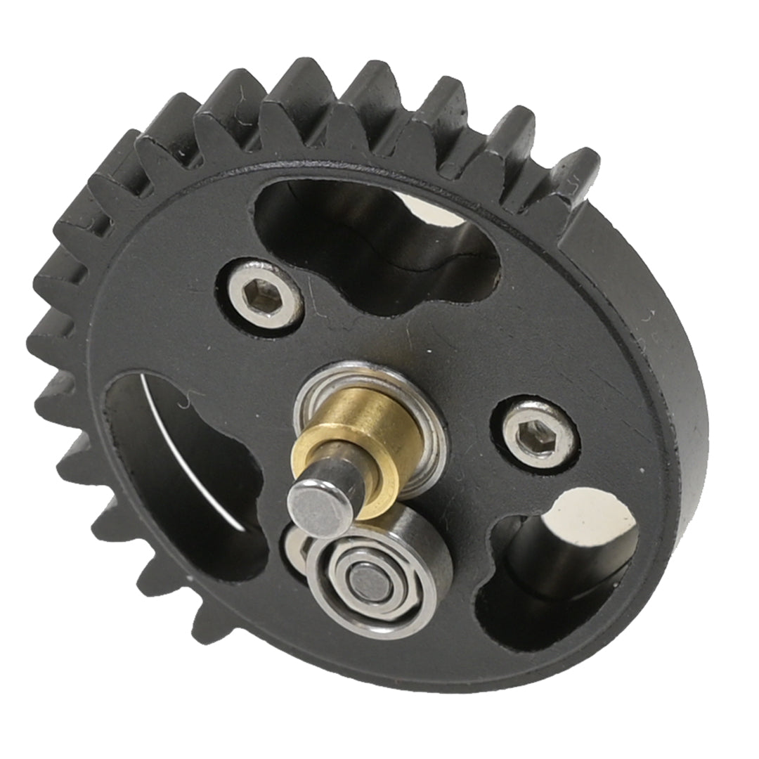 ZCI Airsoft CNC Steel 18:1 Ratio Bearing Axles Standard Speed Gear Set