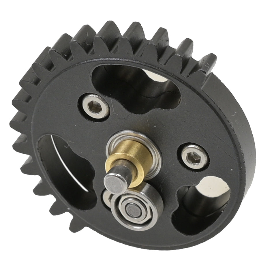 ZCI Airsoft CNC Steel 18:1 Ratio Bearing Axles Standard Speed Gear Set