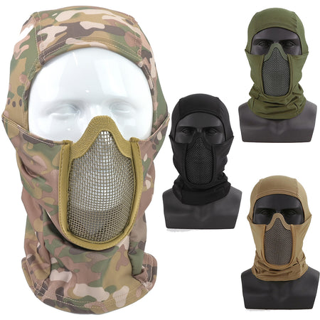 Emerson Gear Tactical Shadow Warrior Hood Balaclava with Mesh Face Mask