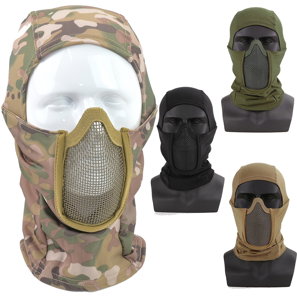 Emerson Gear Tactical Shadow Warrior Hood Balaclava with Mesh Face Mask