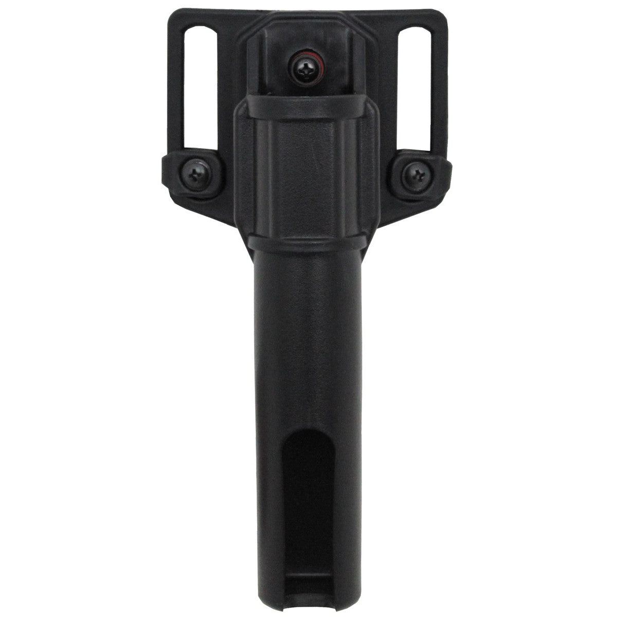 MFH Security Baton Holder 16cm Rotatable Black Open Black