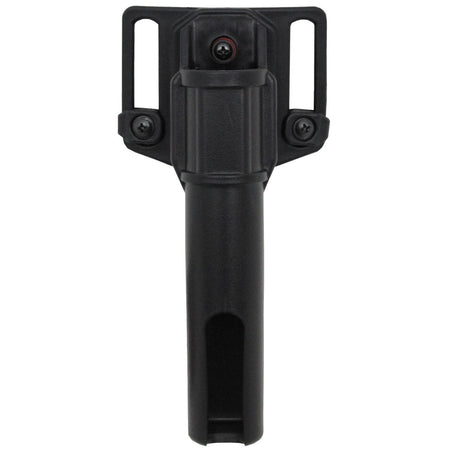 MFH Security Baton Holder 16cm Rotatable Black Open Black