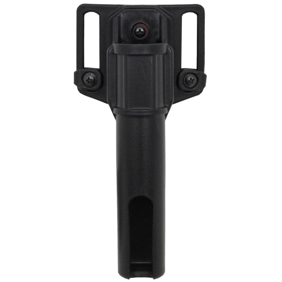 MFH Security Baton Holder 16cm Rotatable Black Open Black