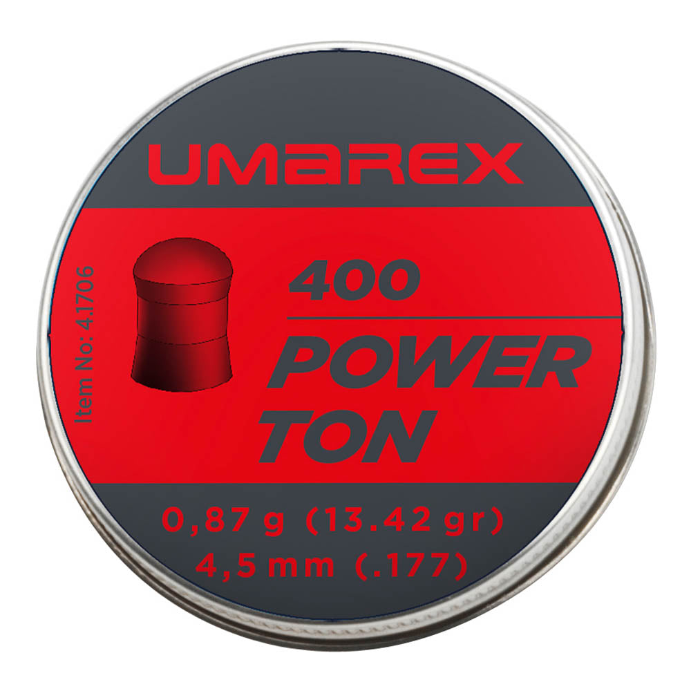 Umarex Power Ton Air Rifle Pellets Domed 4.5mm .177 