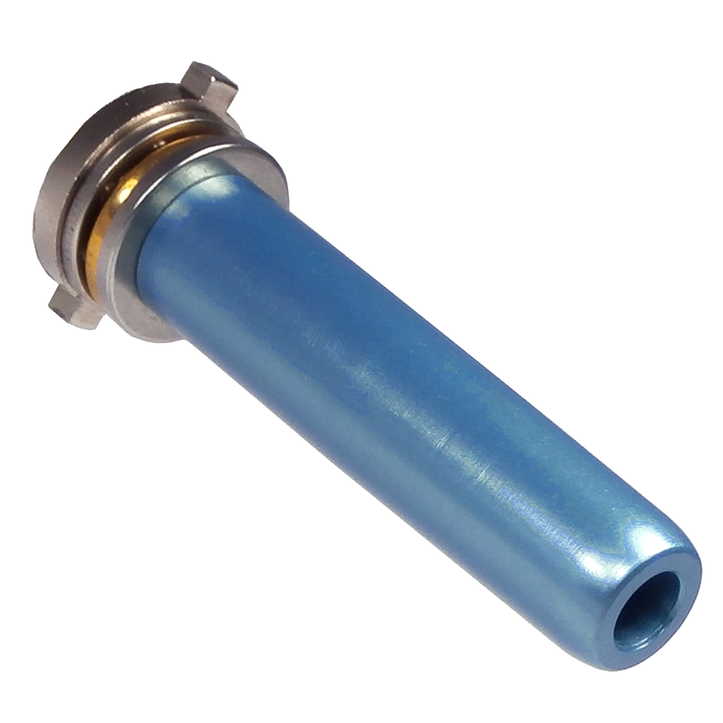 FPS Airsoft Gearbox Ergal Bearing Spring Guide Blue V2