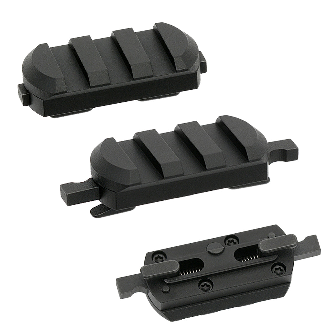 Cyma Airsoft M-LOCK Quick Mount Picatinny Mount Rail Short Black 42mm