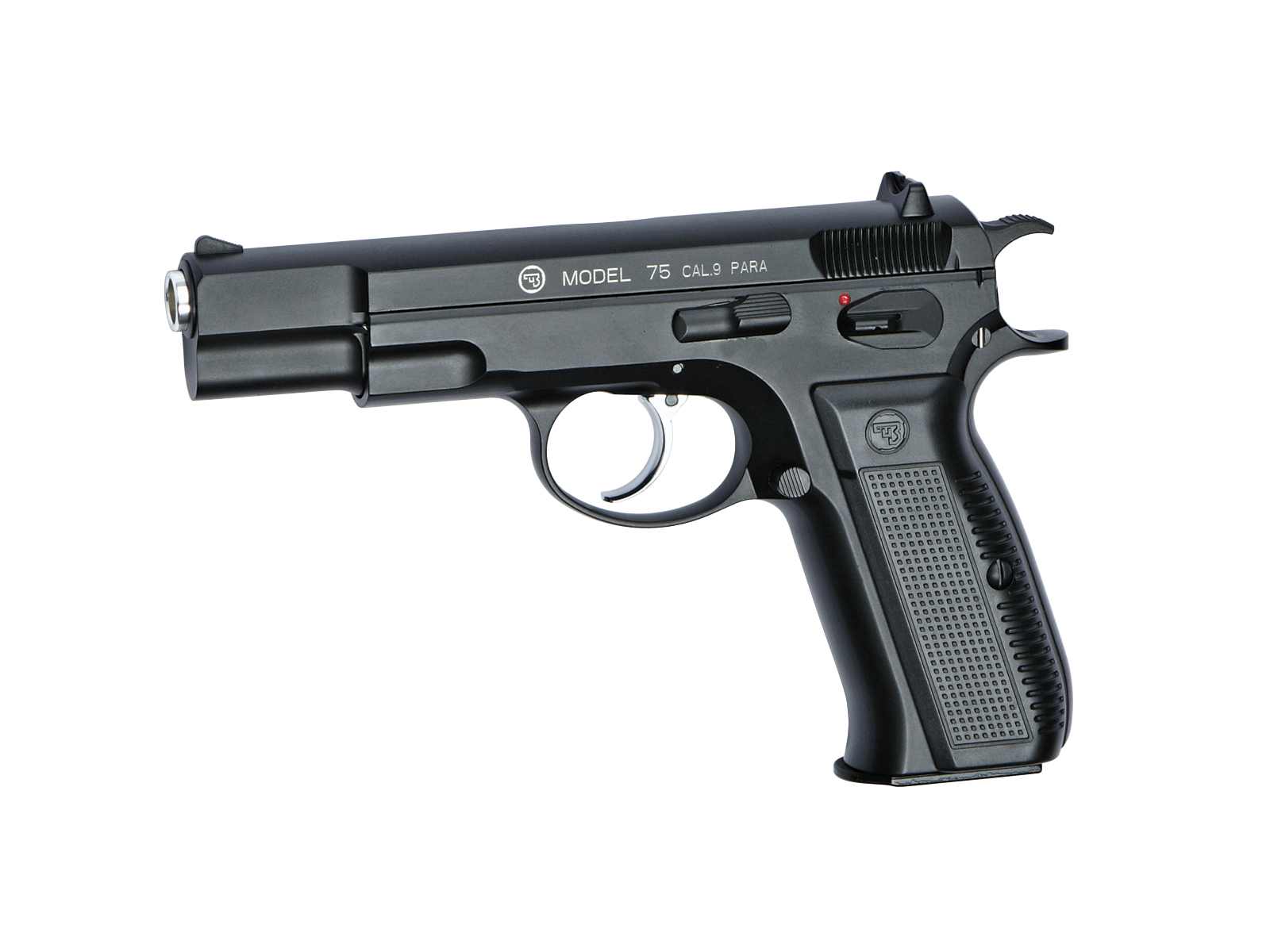 ASG CZ75 Gas Blowback Pistol Black