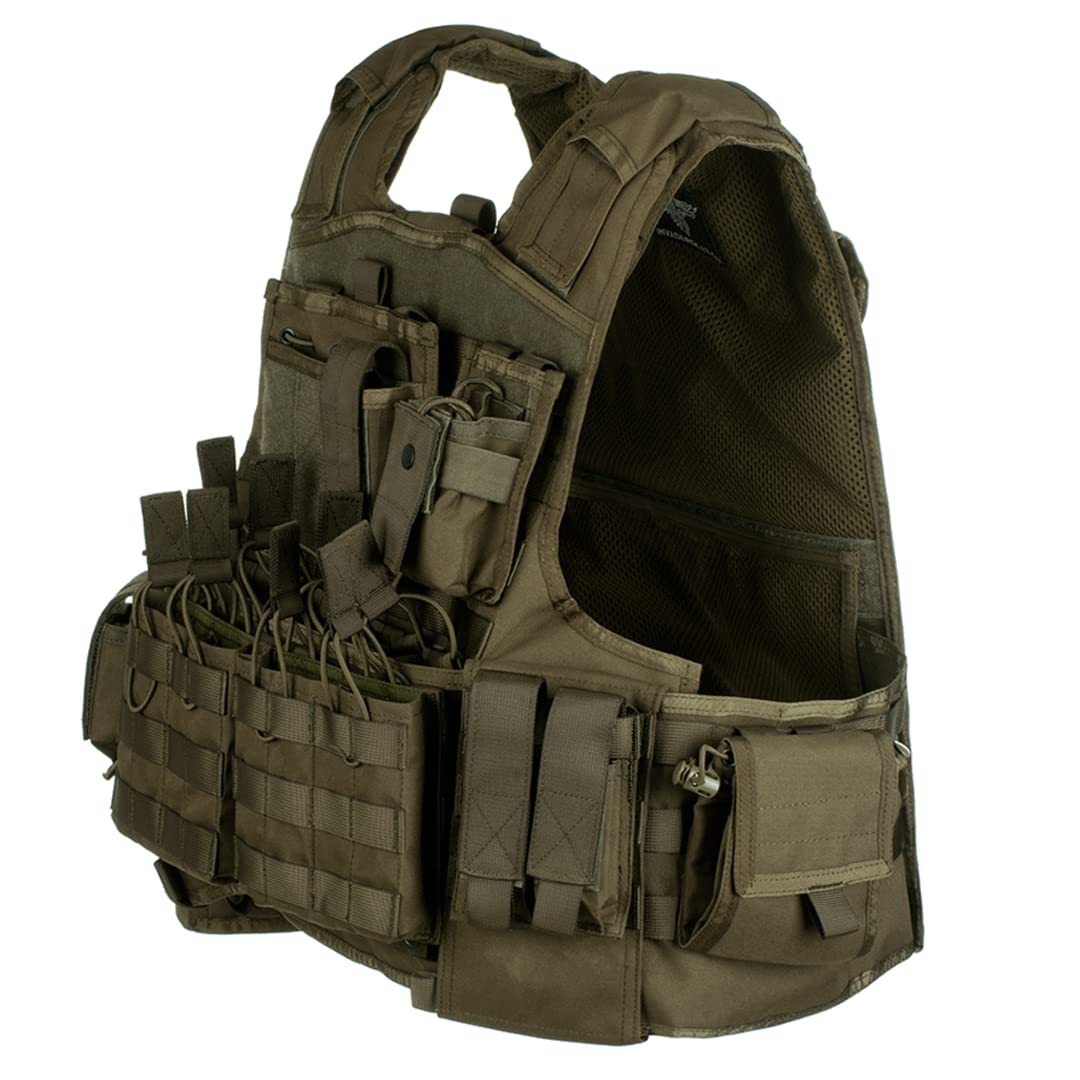 Invader Gear Mod Carrier Combo Molle Vest SAPI Ranger Green 
