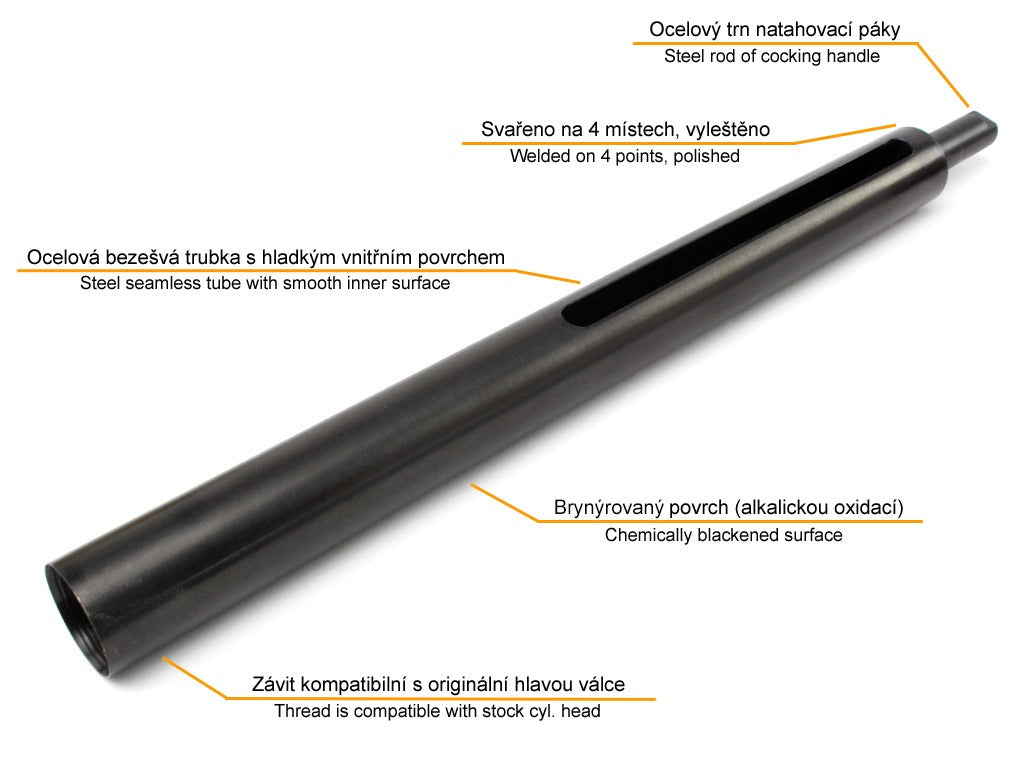 Airsoft Pro Steel Cylinder For for Snow Wolf M24 Sniper