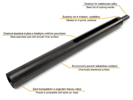 Airsoft Pro Steel Cylinder For for Snow Wolf M24 Sniper