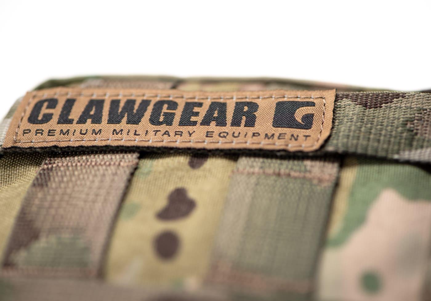 Clawgear Medium Vertical Utility Pouch Zipped Core Molle