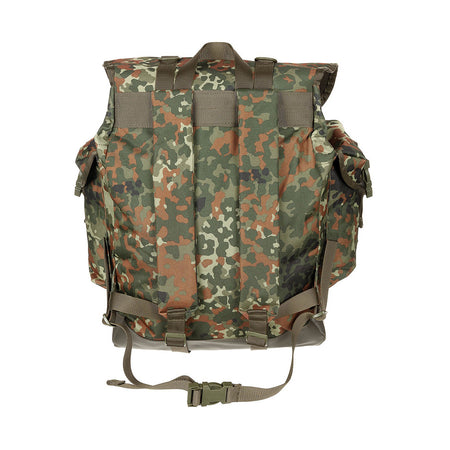 MFH Army Mountain Backpack Flecktarn Camo 30Ltr 