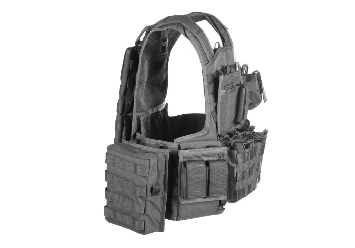 Invader Gear Mod Carrier Combo Molle Vest SAPI Wolf Grey