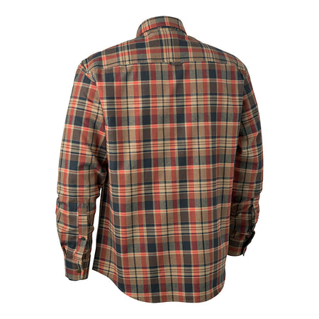 Deerhunter Hektor Mens Check Orange Shirt 