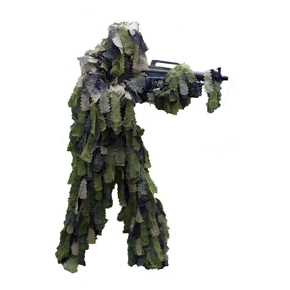 Mil-Tec 3D Leaf Woodland Camo Ghillie Suit