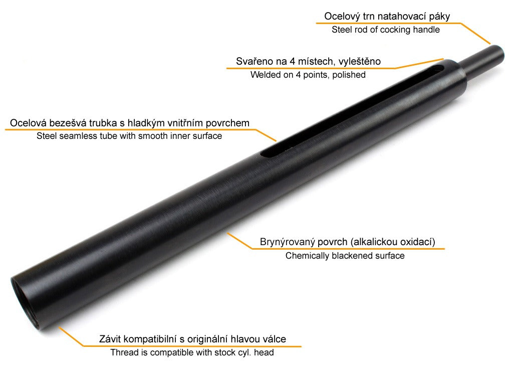 Airsoft Pro Steel Cylinder for Well MB01 04 05 08 Sniper etc