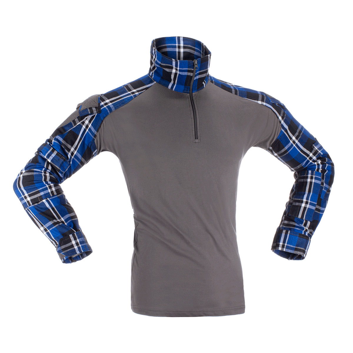 Invader Gear Flannel Combat Ubacs Shirt Blue  