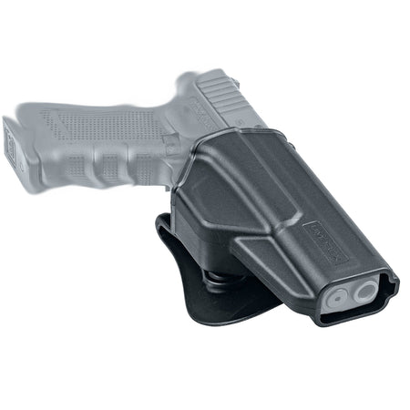 Umarex Polymer Paddle Holster For GLOCK 17 / 19 Black