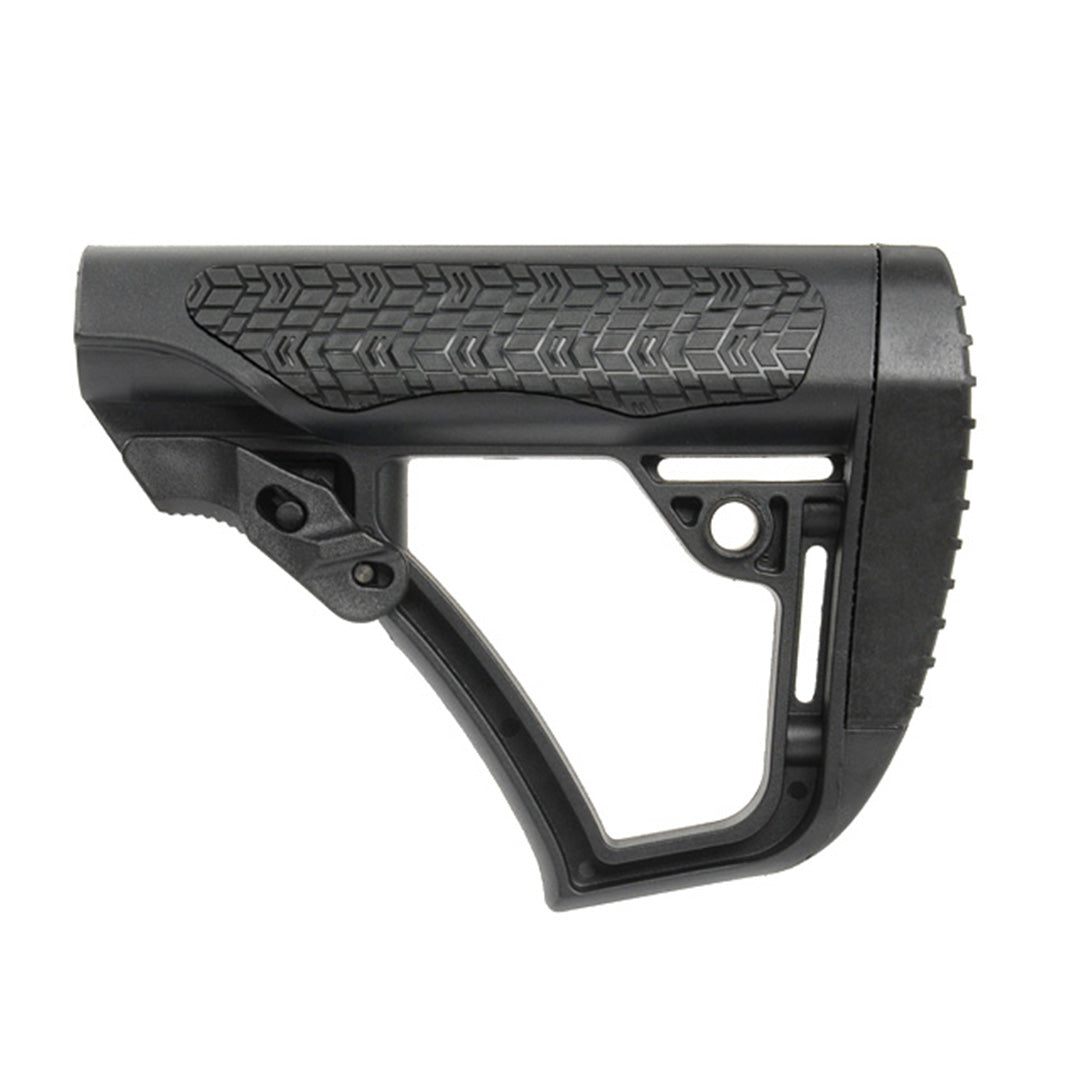 Double Bell Ergo AR15 / M4 Clubfoot Airsoft Rifle Stock Black