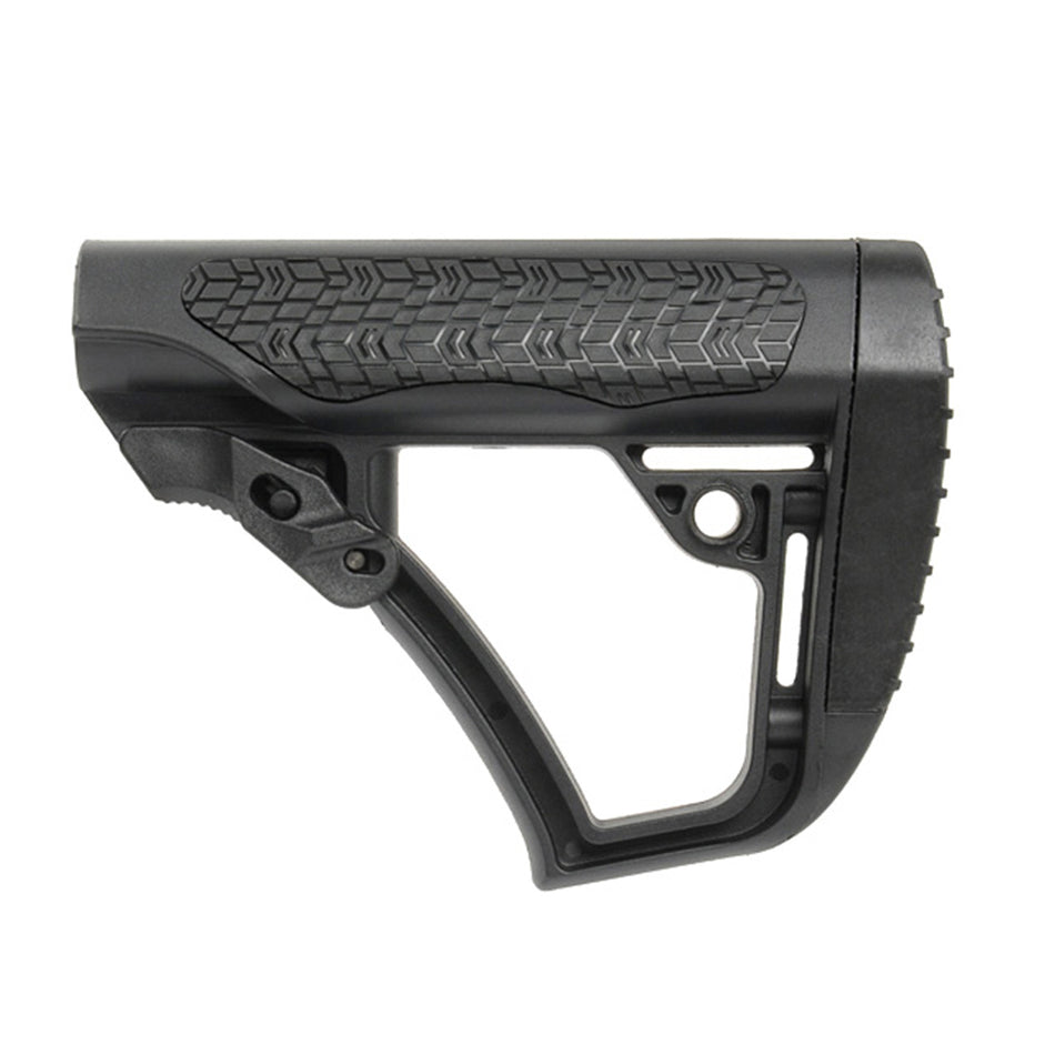 Double Bell Ergo AR15 / M4 Clubfoot Airsoft Rifle Stock Black