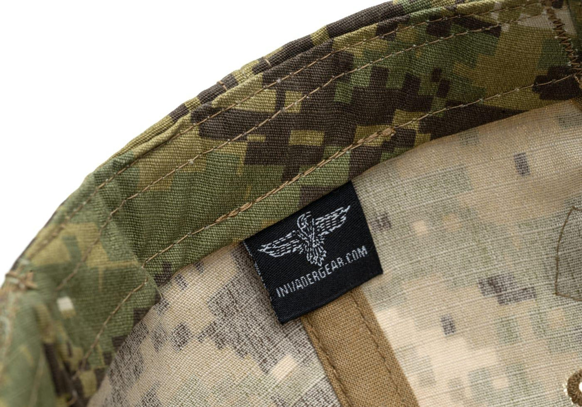 Invader Gear Baseball Hat Cap Patch Panel Socom Camo
