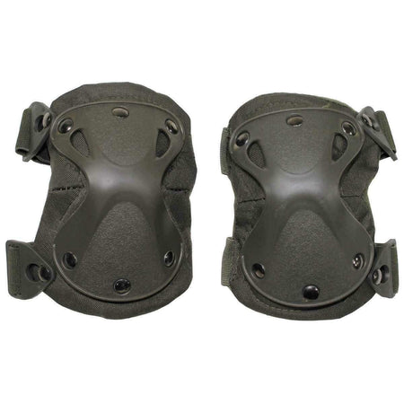 MFH Defensce Airsoft Knee Pads Green