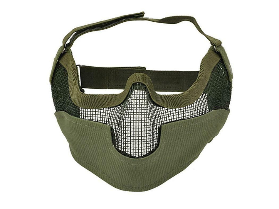 Airsoft Mesh Mask V2 Green