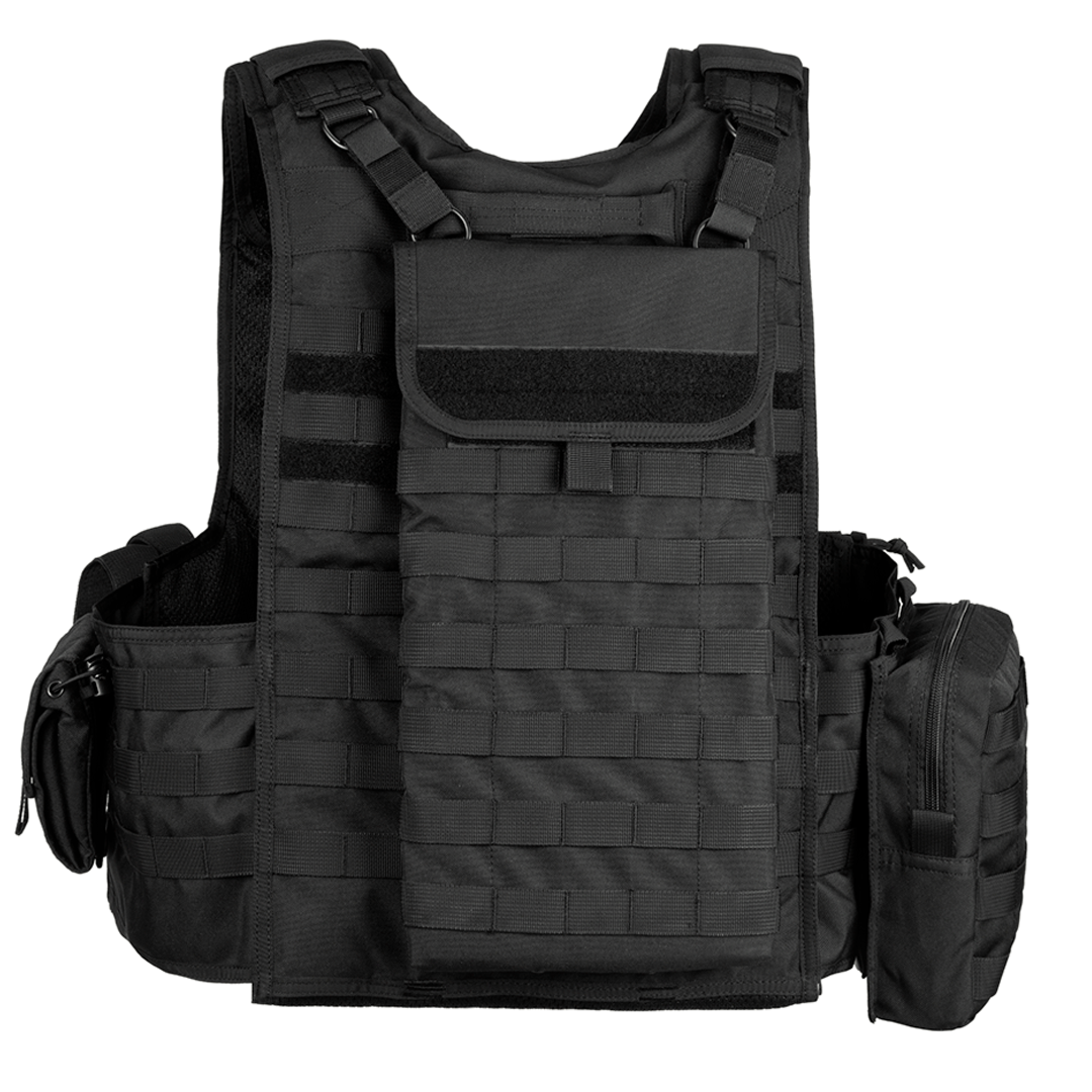 Invader Gear Mod Carrier Combo Molle Vest SAPI Black 