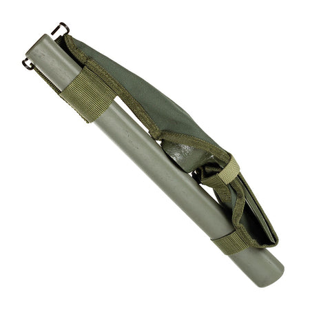MFH US Army Style Wooden Handle Metal Pickaxe OD Green
