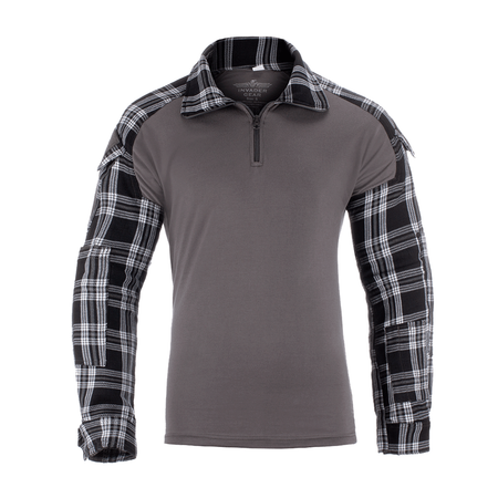Invader Gear Flannel Combat Ubacs Shirt Black
