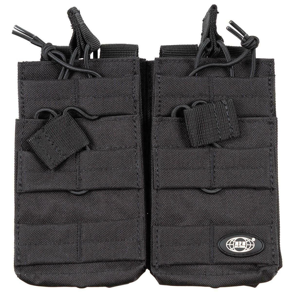 MFH Airsoft Quad Magazine Pouch Black