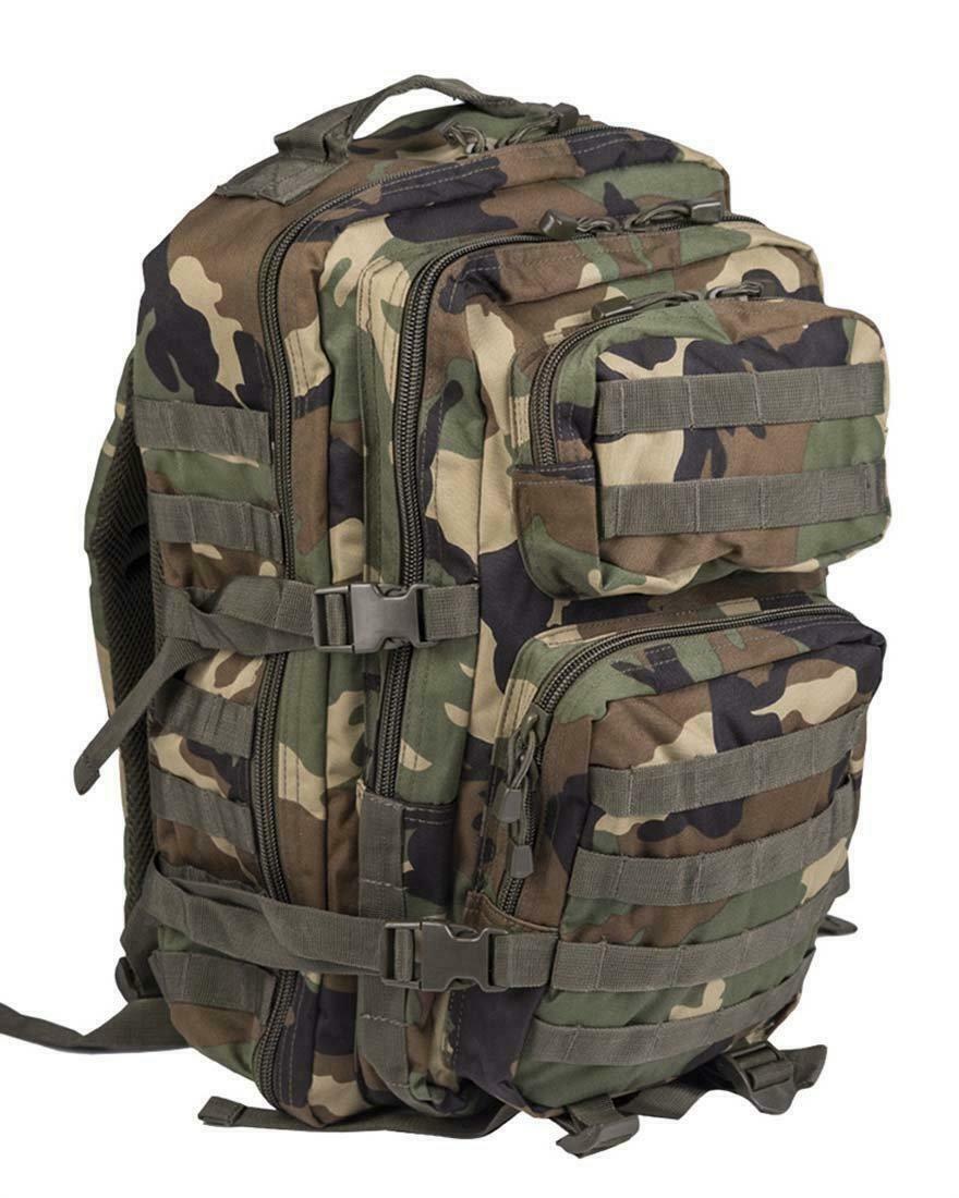 Mil-Tec  US Assault Pack Rucksack 36 Ltr Woodland