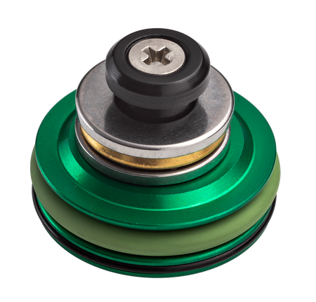 FPS Airsoft CNC Ergal Double O-Ring Bearing Piston Head