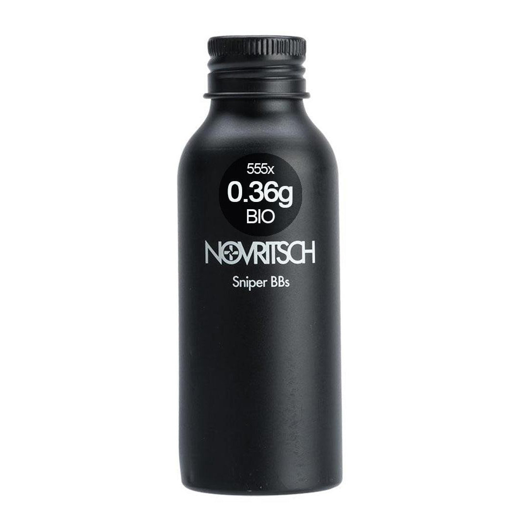 Novritsch Airsoft Bio Sniper BBs 0.36g White 555 Bottle