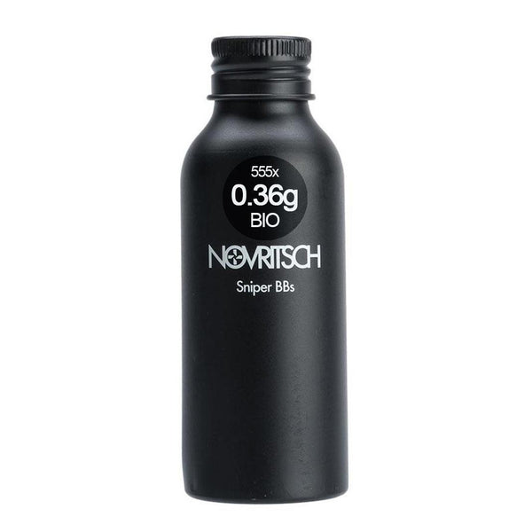 Novritsch Airsoft Bio Sniper BBs 0.36g White 555 Bottle