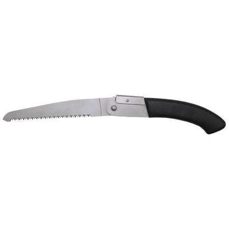 MFH Deluxe Folding Saw Black Non-Slip Rubber Handle