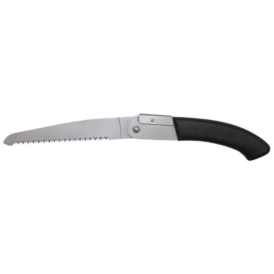 MFH Deluxe Folding Saw Black Non-Slip Rubber Handle