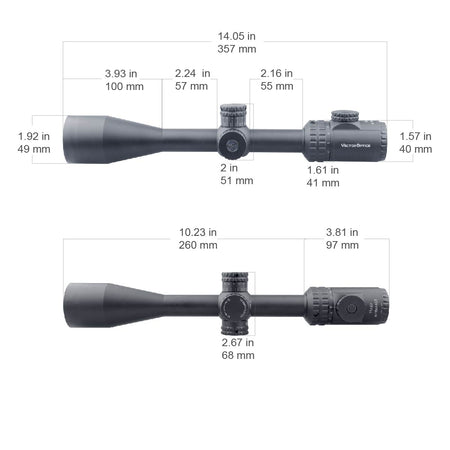 Vector Optics Hugo 4-16x44 GT SFP Telescopic Rifle Scope