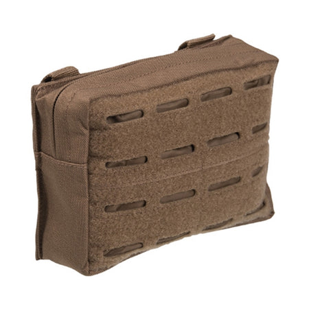 Mil-Tec Laser Cut Small Belt Molle Utility Pouch Dark Coyote