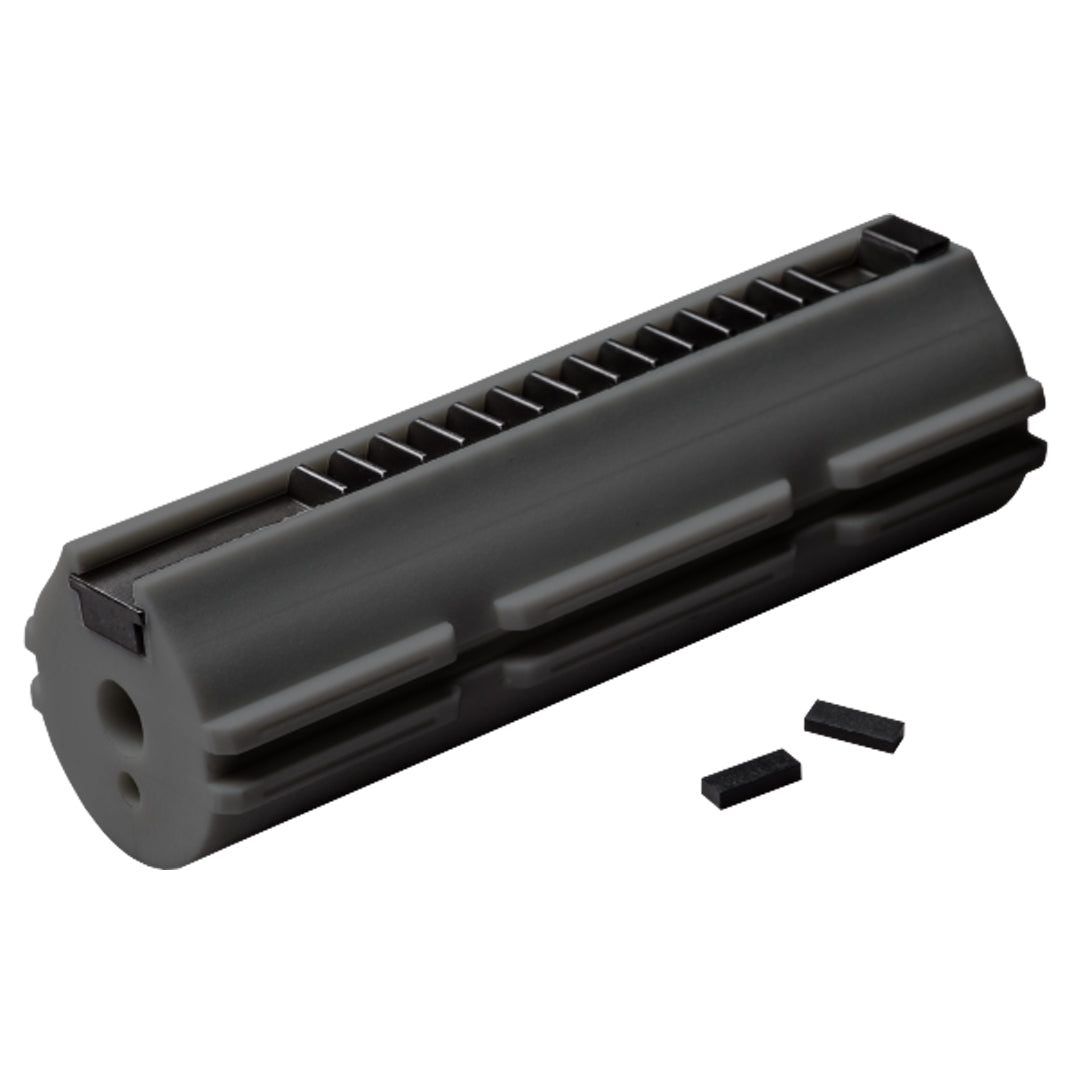 FPS Airsoft Gearbox Zero-Shock Technopolymer Piston Full Metal Teeth Rack